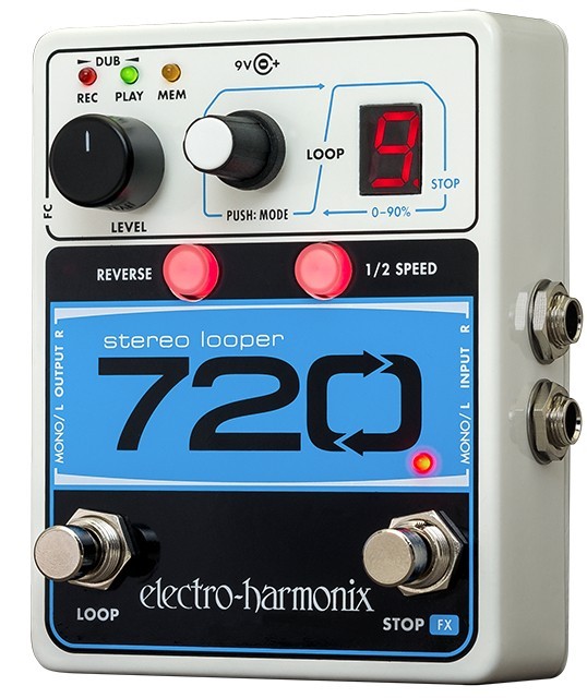 EHX Electro-Harmonix 720 Stereo Looper Effects Pedal