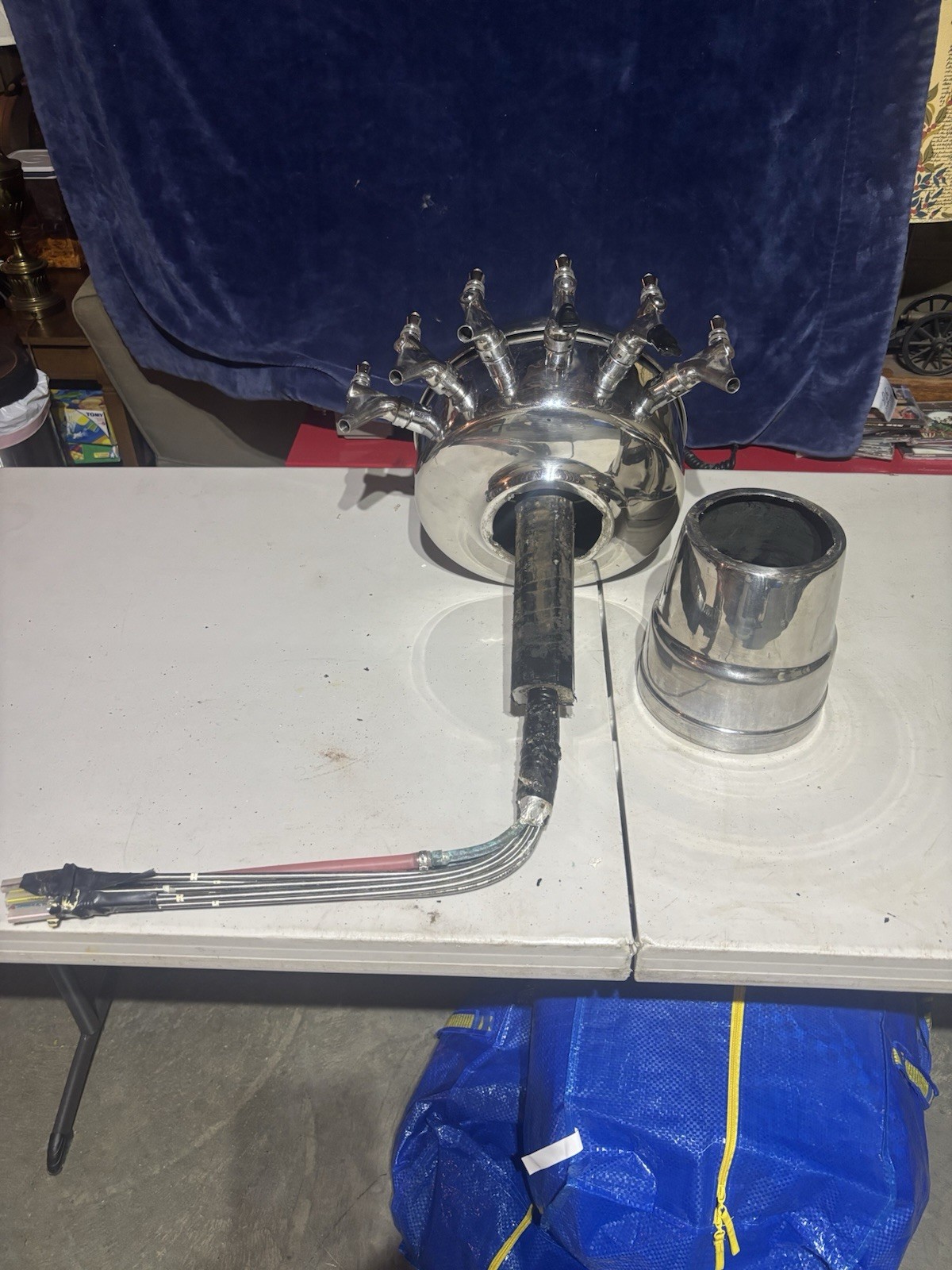 Mushroom Head 6 Tap Draft Beer Tower