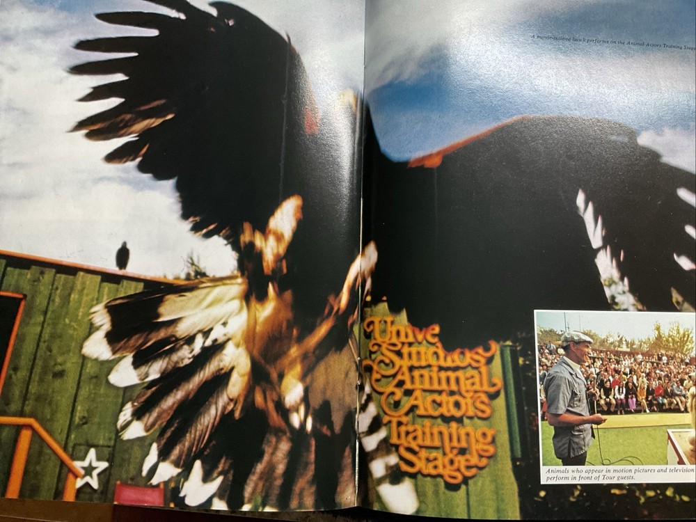 1973 Inside Universal Studios Souvenir Guide Book