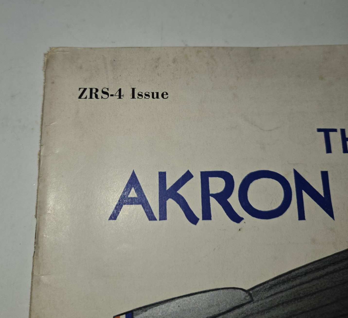 1931 Akron Topics ZRS-4 USS Akron Airship Magazine Rare Ohio Goodyear History