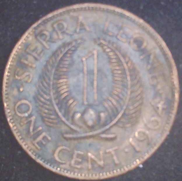 Sierra Leone - 1964 - 1 Cent - KM17