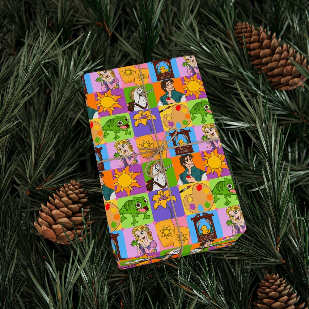 Tangled Gift Wrapping Papers 1pc Roll