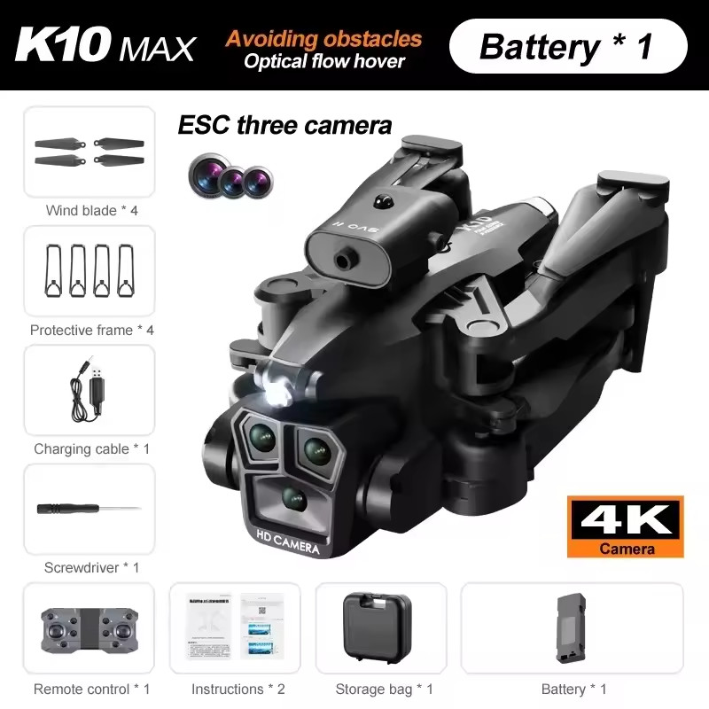 Remowerks K10 Max HD Long Endurance Quadcopter