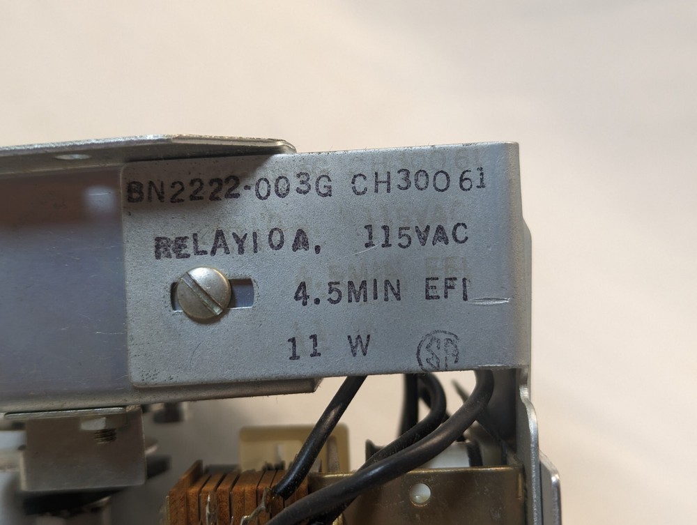 *NEW* General Time Delay Timer BN2222-003G 120V 60Hz