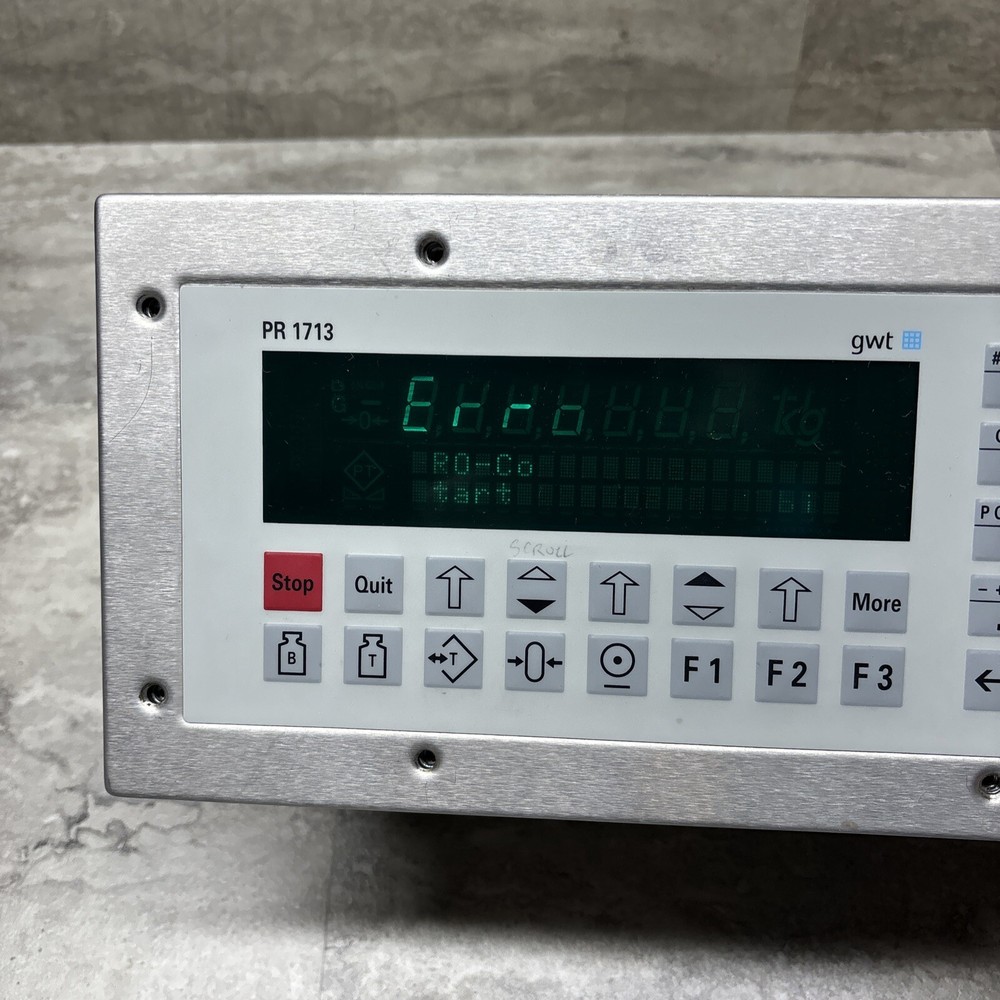 GWT PR 1713 Programmable Weighing And Batching Controller
