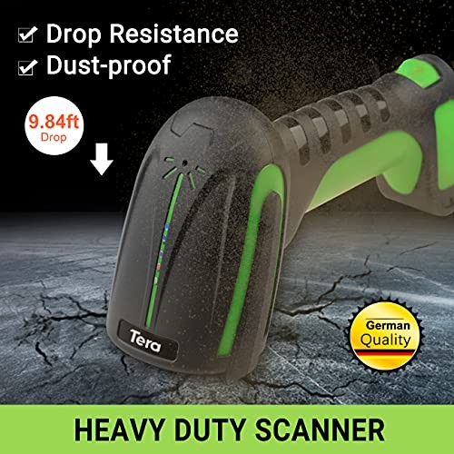 Pro (Extreme Performance) Industrial Wireless Barcode Scanner 2D 2D Pro Green