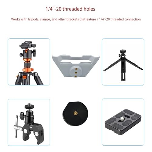 Starlink Mini Tripod Adapter Kit, 1/4"~20 Thread, Compatible with Most Common