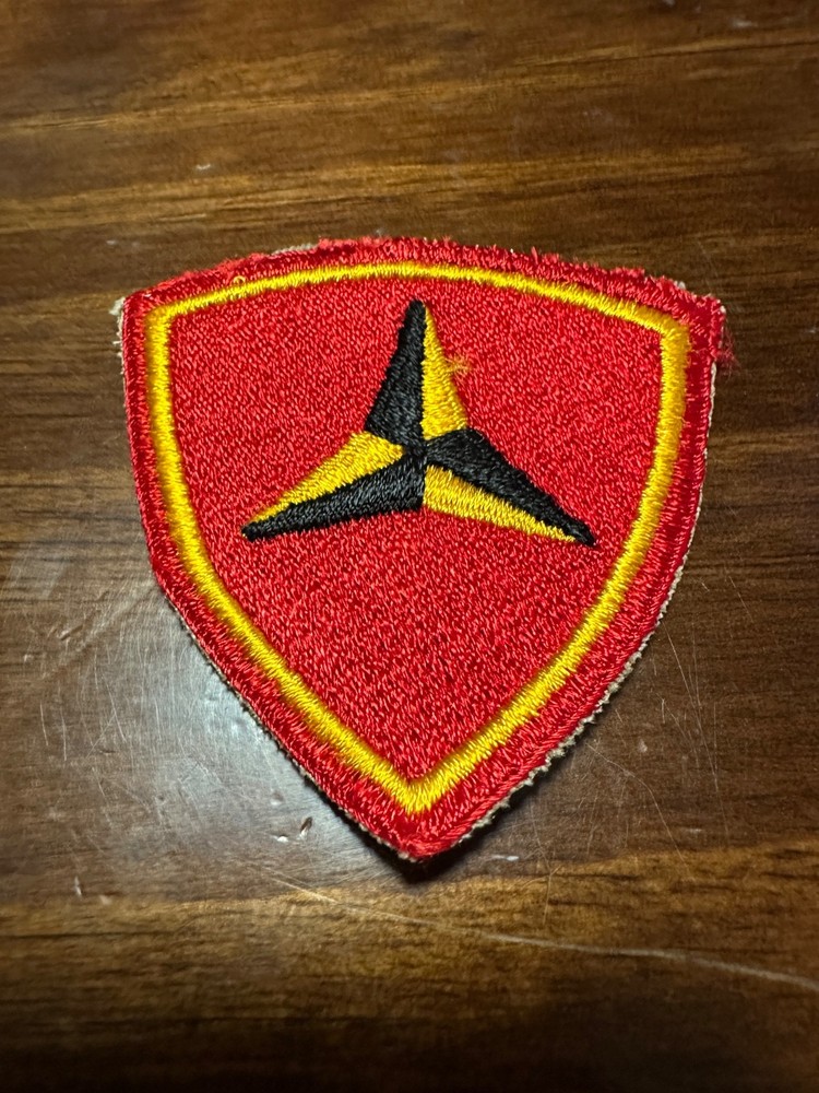 WW2 USMC Marine Corps 3rd Marine Division Patch