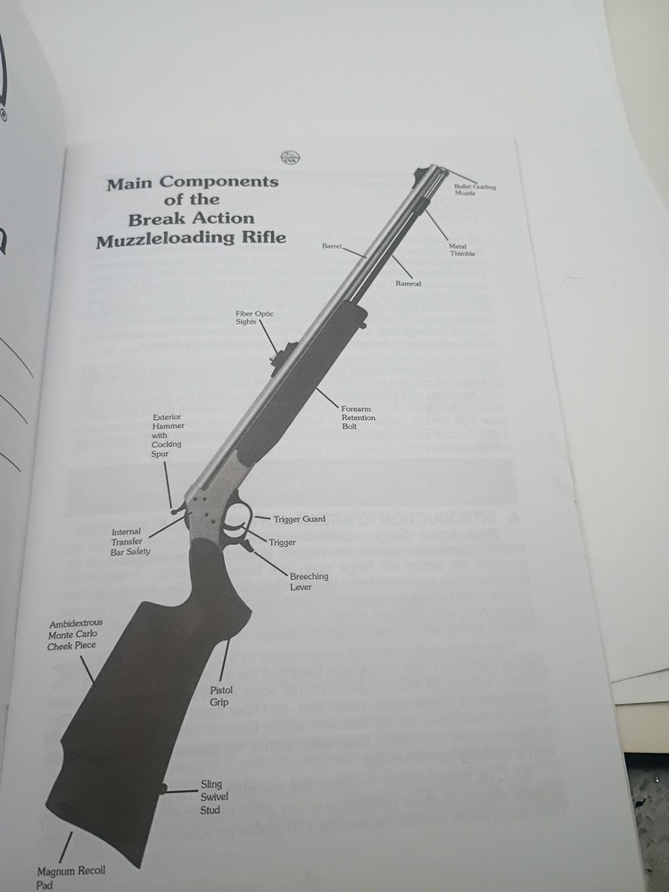 CVA Muzzleloader Break-Action Rifle Manual 2004