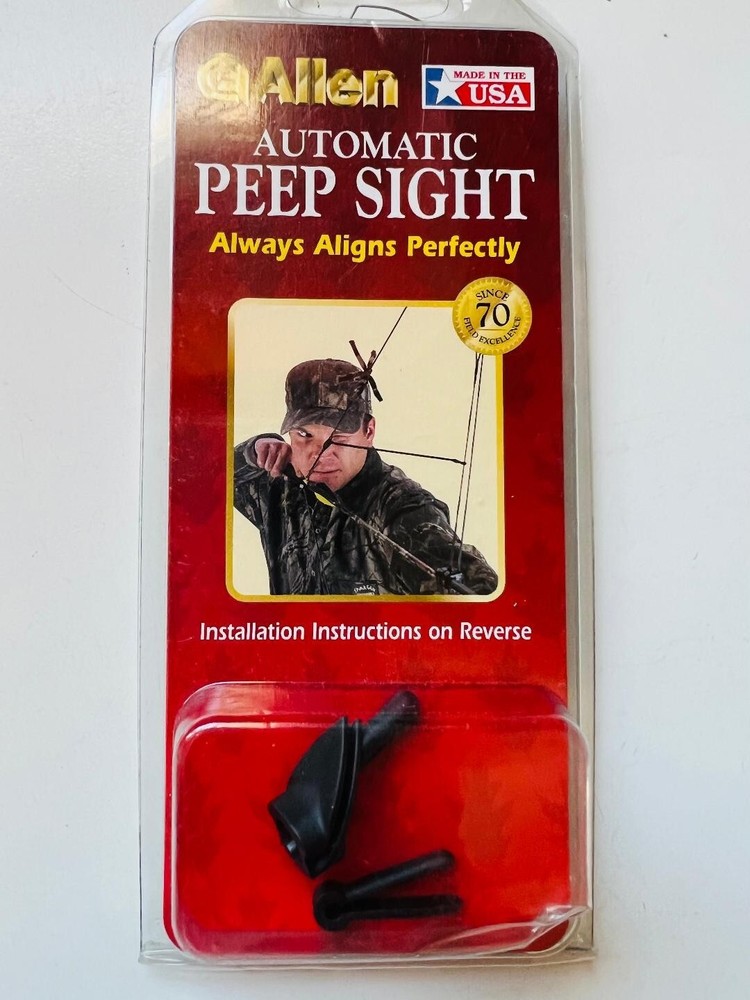 Allen Release Aid String/Auto Peep Sight/String Wiskers/Limbsaver 4pk Bow Kit