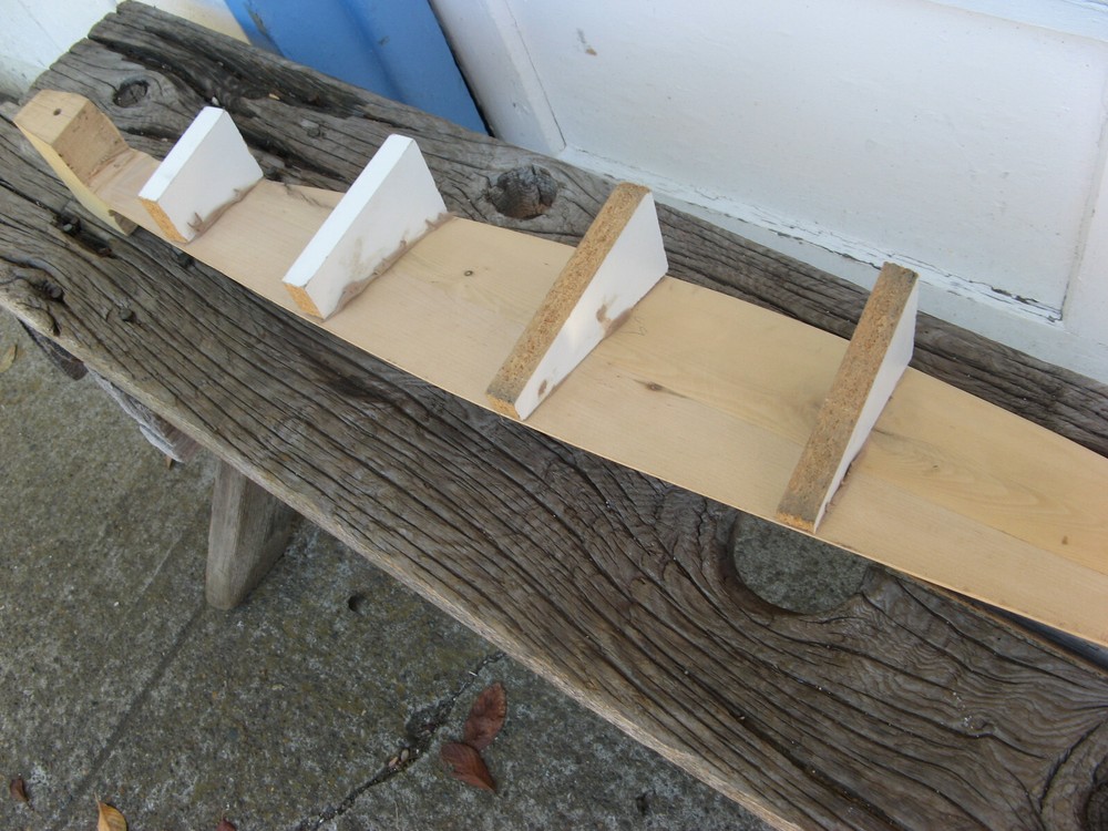 WOOD AIRPLANE PROPELLER MASTER PATTERN-one blade for 6ft -Prototype Forming Jig