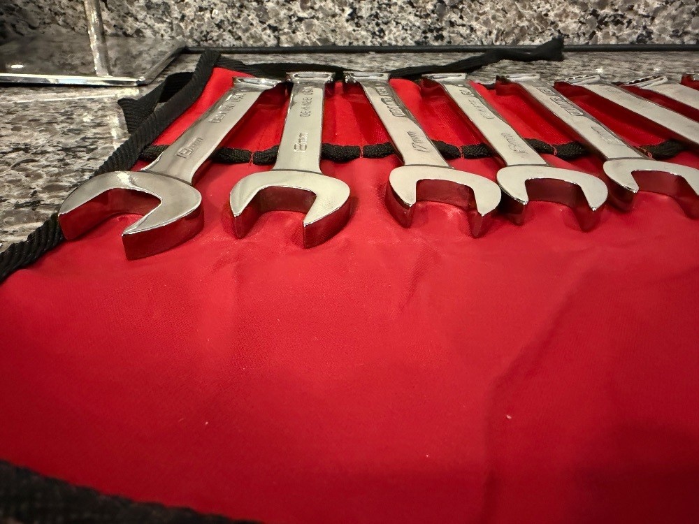 Snap On 14pc Metric 6-19mm Short Combination Wrench Set C142 SPB-MS 363956