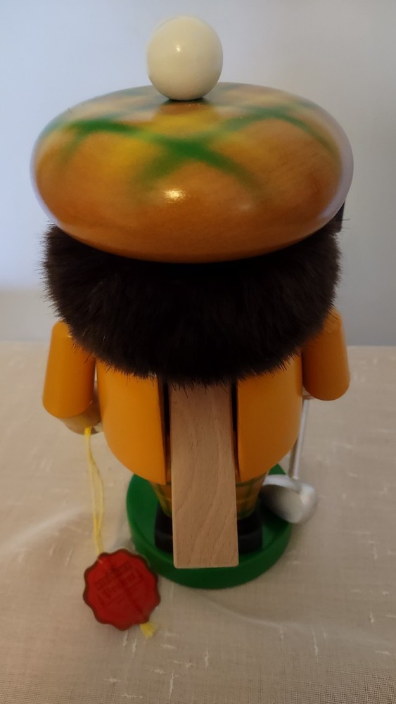 Steinbach Original Nutcracker Golfer Made in Germany 9.5"