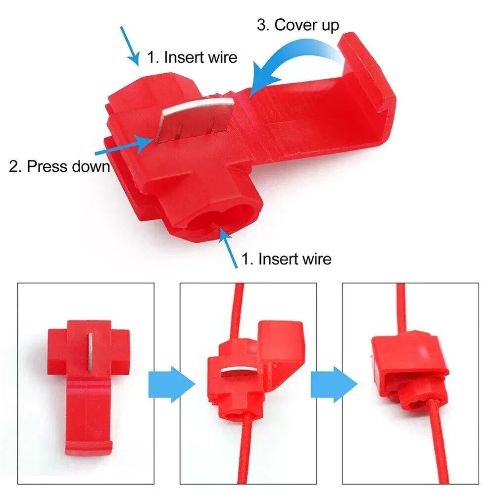 4pcs Load Resistor 50W 6RJ 6ohm LED Decoder FIX Hyper Flash Turn Signal Blinker
