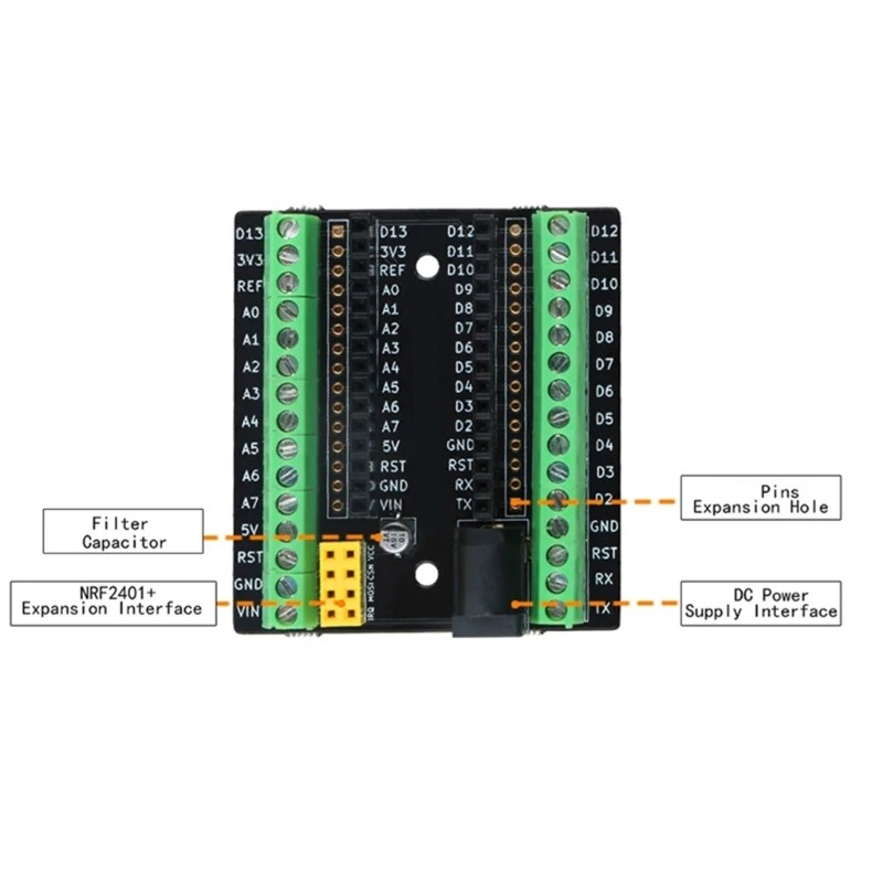 Development Board Expansion Board Expansion Shielding Simple Extension Plate
