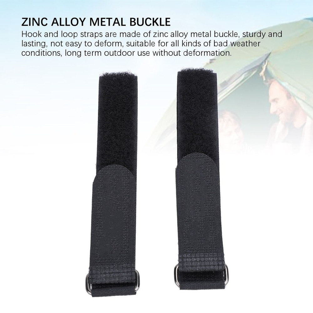 ₁ 11.8in Hook And Loop Securing Straps Multipurpose Nylon Reusable Cinch