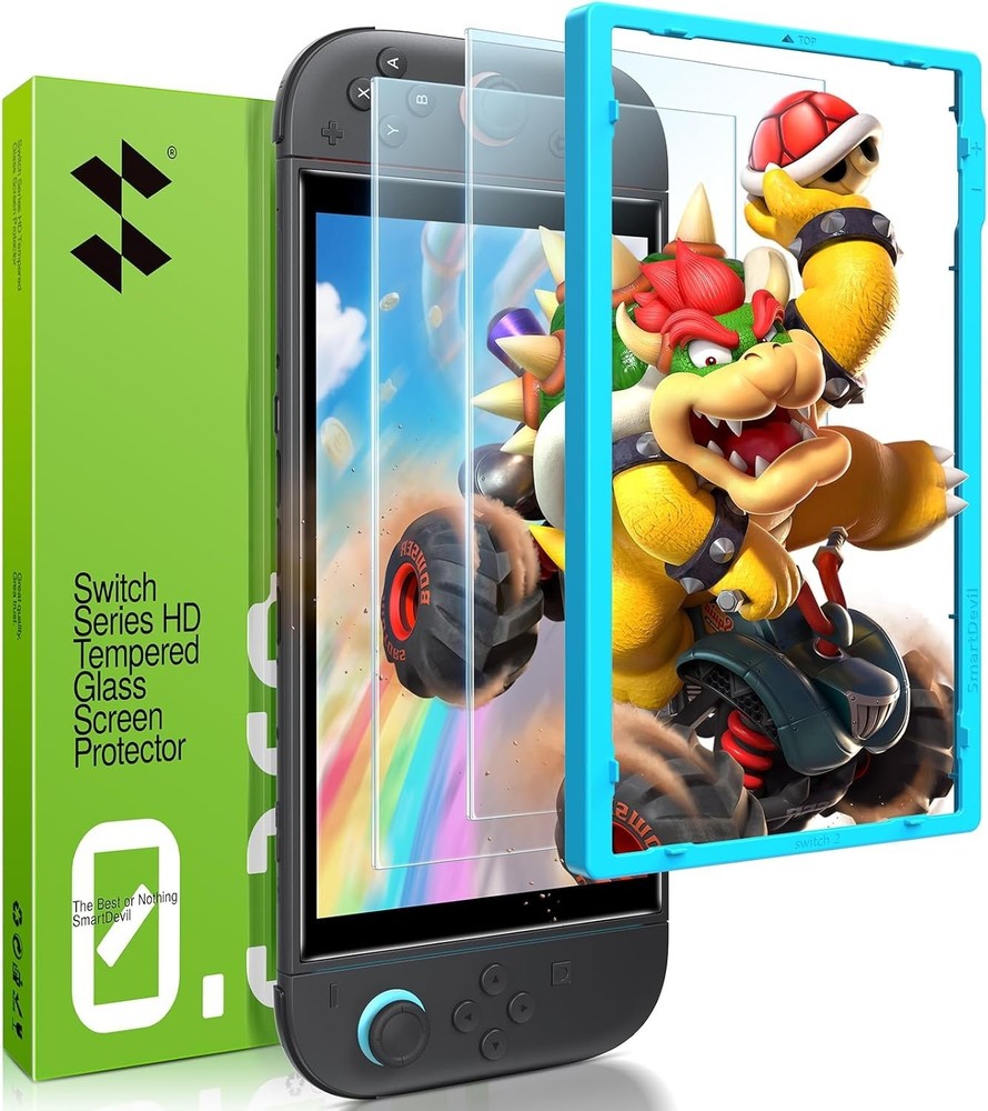 MARTDEVIL 2-Pack for Nintendo Switch 2 Screen Protector (2025 Model, 7.9 inch),