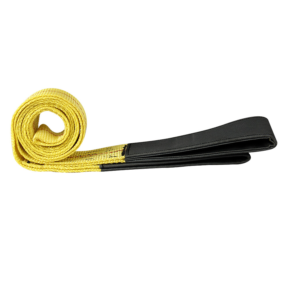 9000LBS Nylon Flat Lifting Sling Strap Eye Polyester Webbing Heavy Duty 6' x 2"