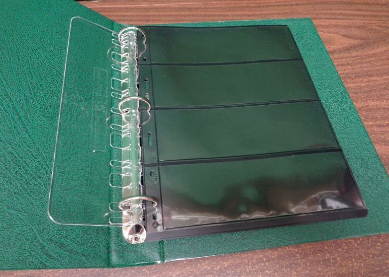 LIGHTHOUSE Vario F 3-ring binder & case for stamp collection pages NEW