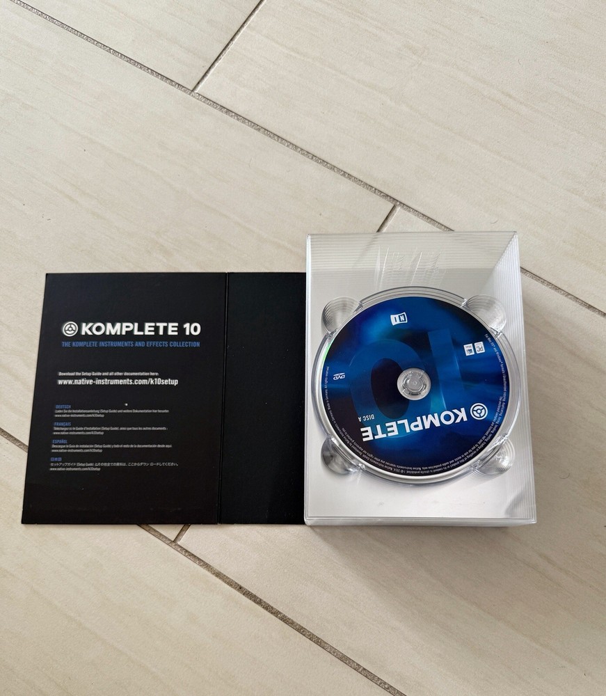 Komplete 10 Educational Version Disk Set for Kontrol S-Series