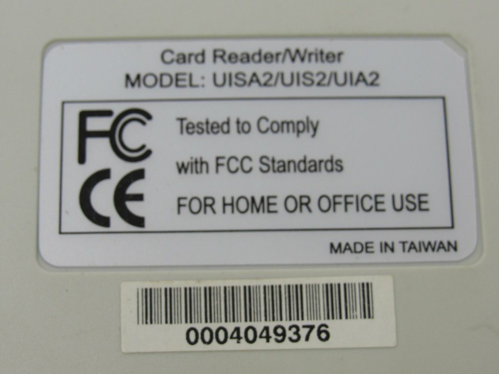 Flash Reader Card Reader Writer Wi-Ex UISA UIS2 UISA2