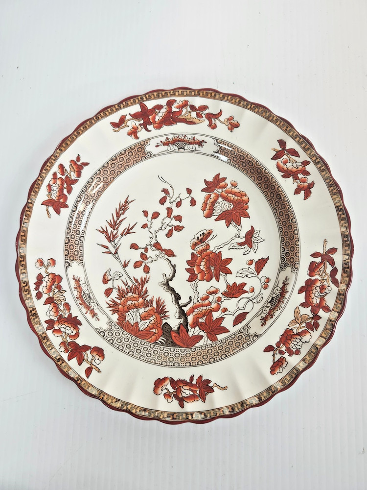 Spode Copeland "India Tree" Orange Rust - England - Replacement China - You Pick