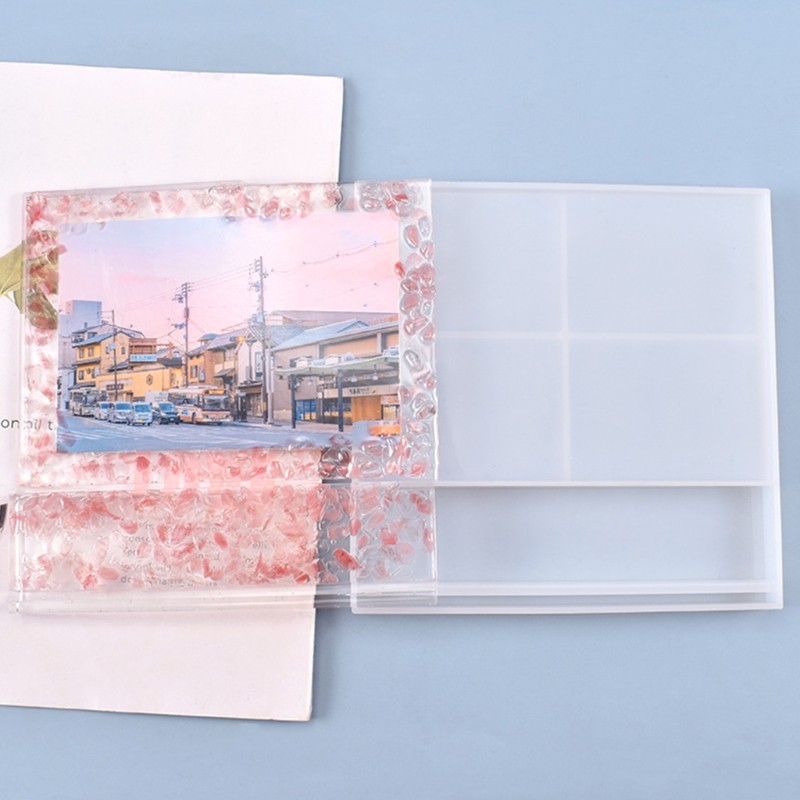 Large Square Epoxy Molds Home Table Decorations Picture Frames UV Casting Mold