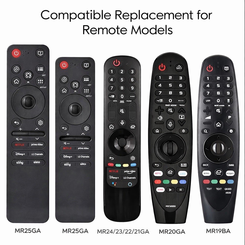 LG Magic Voice TV Remote Control MR25GA For 2019-2026 4k OLED QNED NANO UHD HD