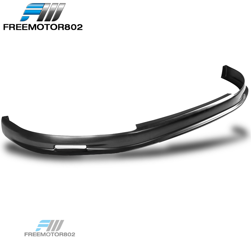 Fits 99-00 Honda Civic EK EK9 Mugen 2/3/4DR Black Front Bumper Lip Splitter - PP