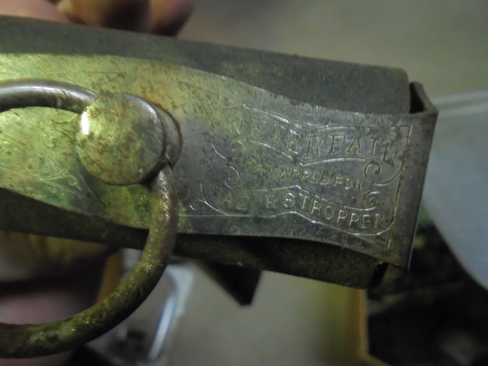 Vintage Never Fail Stropper Razor Strop