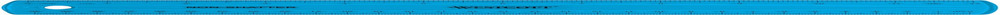 Shatterproof Ruler, Assorted Translucent Colors, 12"