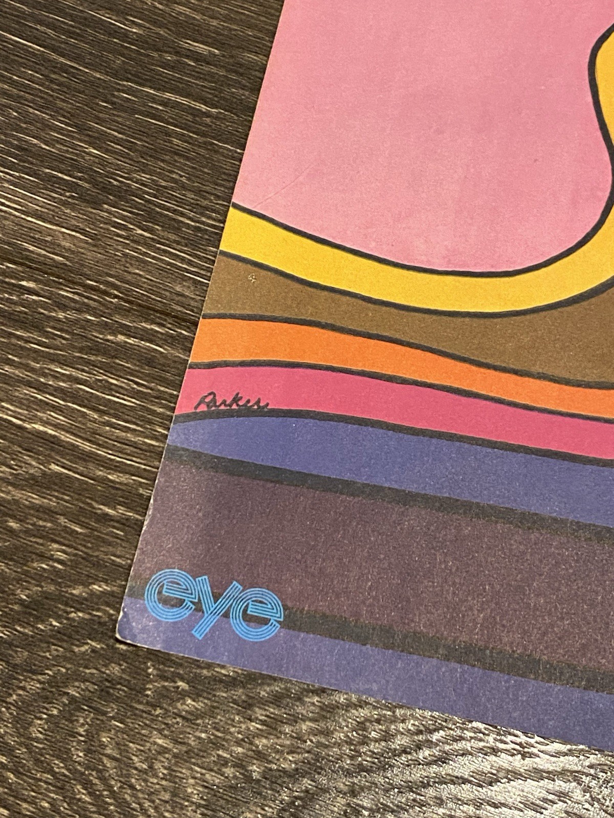 VINTAGE ELECTRIC LAST MINUTE POSTER PSYCHEDELIC JANIS JOPLIN EYE MAGAZINE PARKER