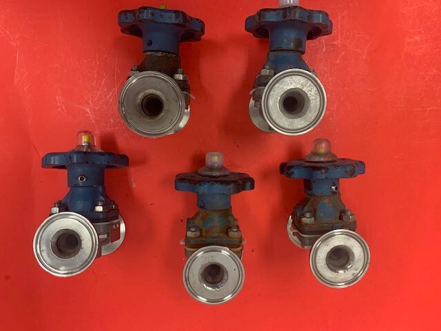 ITT - 1/2" Hand Actuated Diaphragm Valve - CF3M - Five Valves