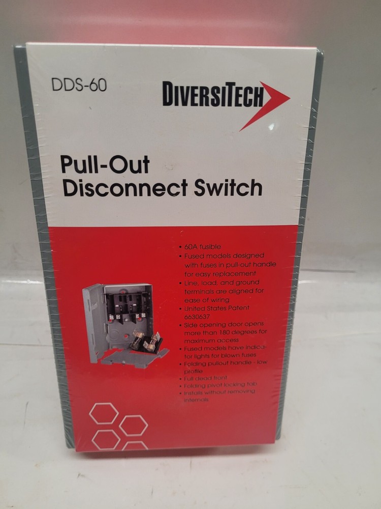 Diversitech DDS-60 Pull-Out Disconnect Switch