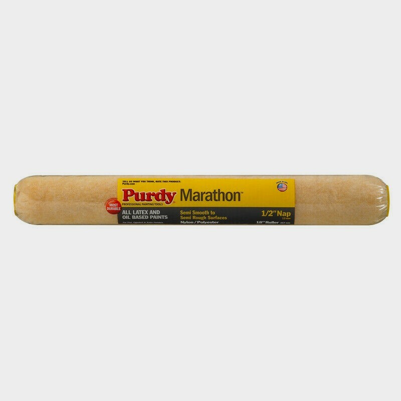 Purdy MARATHON 18" x 1/2" Paint ROLLER COVER Most Durable Large Projects