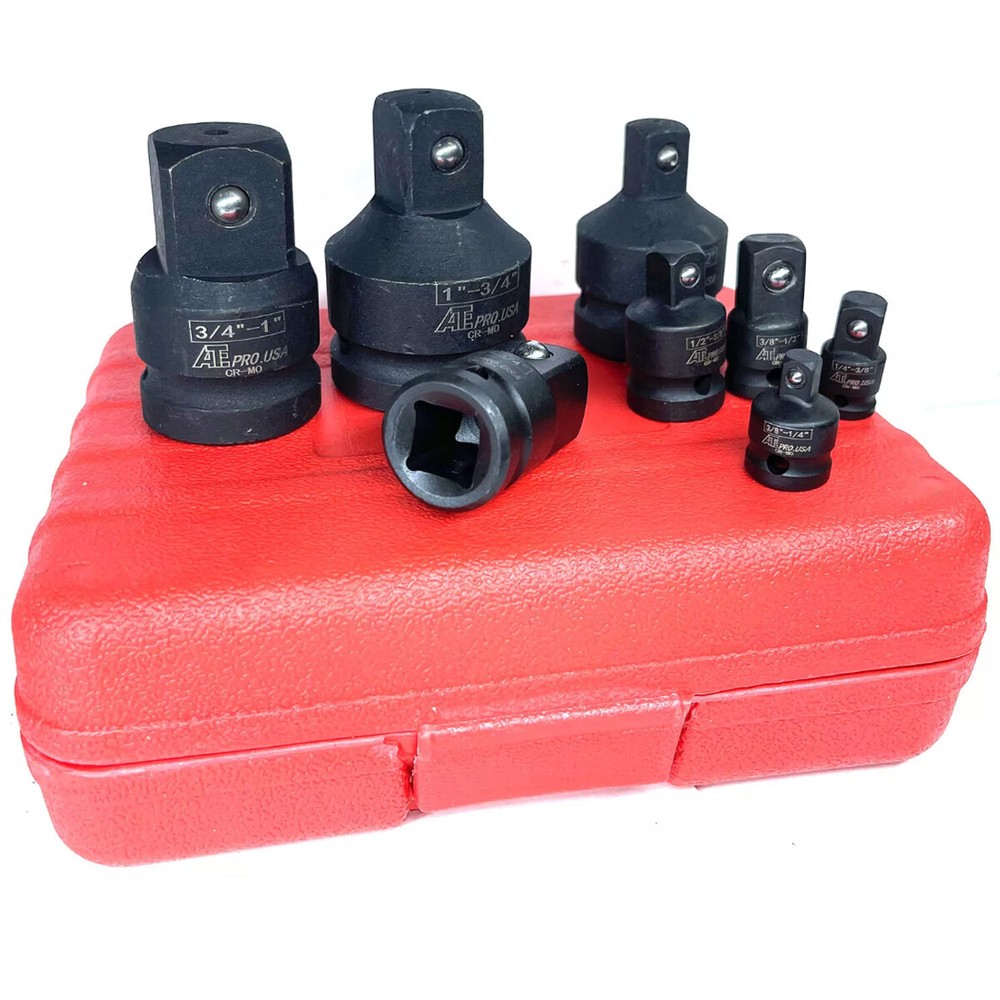 Impact Socket Reducer Adapter Set Convertor Adaptors 1/4" 3/8" 1/2" 3/4" 1"
