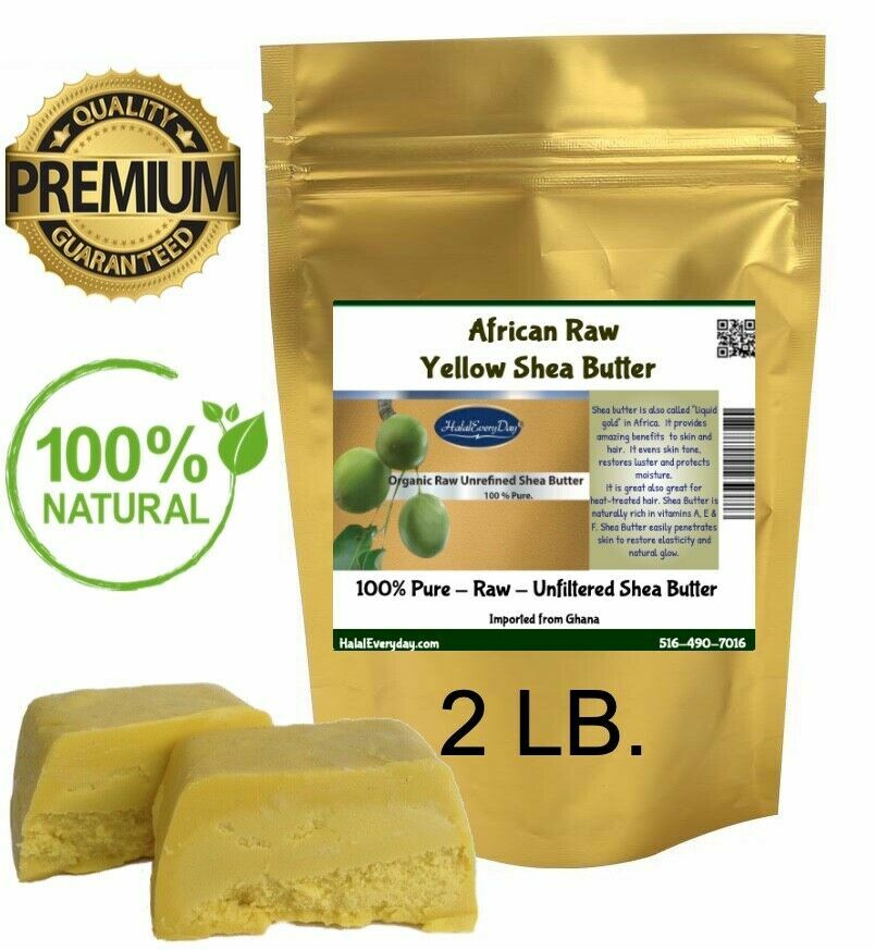 Raw African Shea Butter - 100% Pure Unrefined Natural Organic From Ghana Bulk