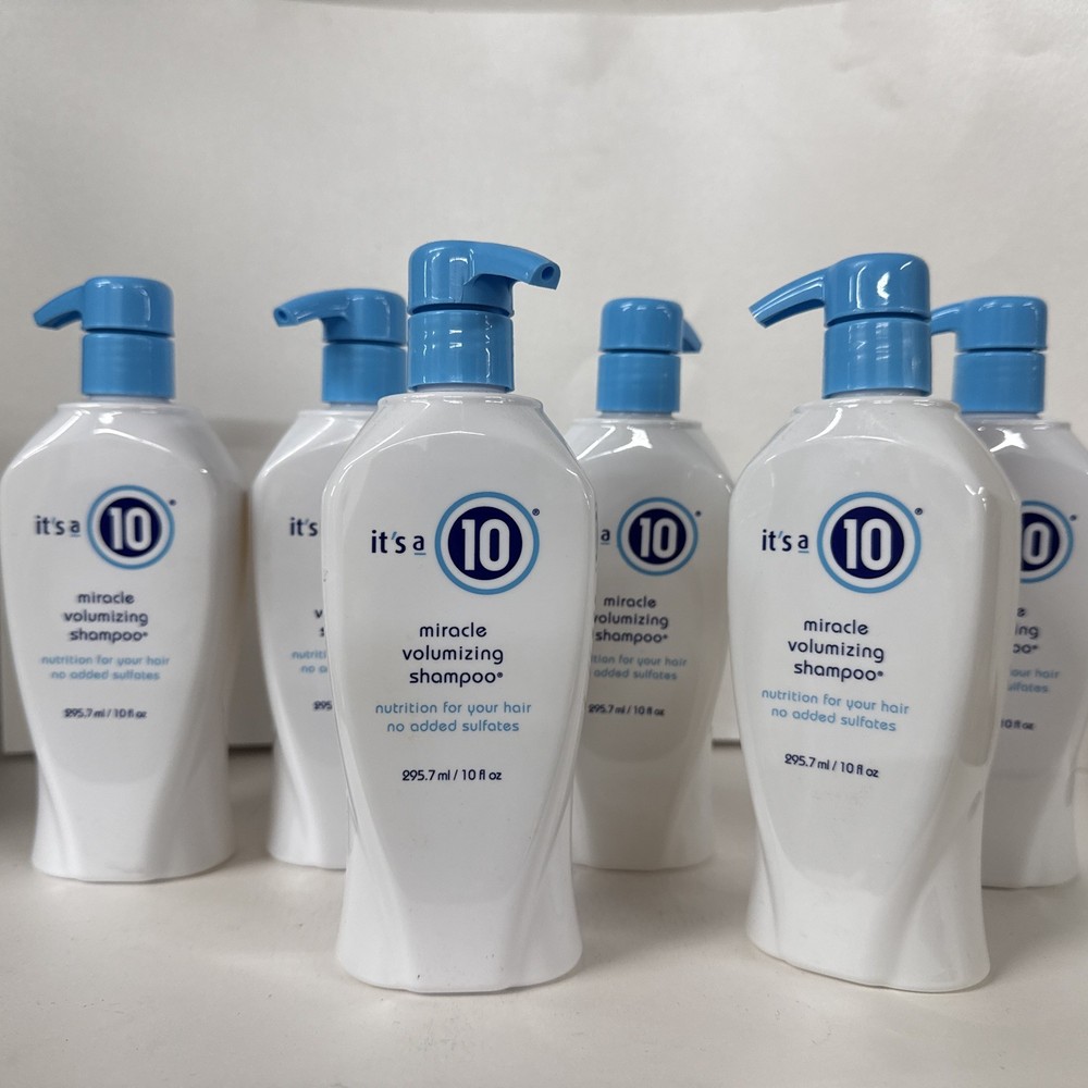 6 Pack It's a 10 Miracle Volumizing Shampoo -10oz