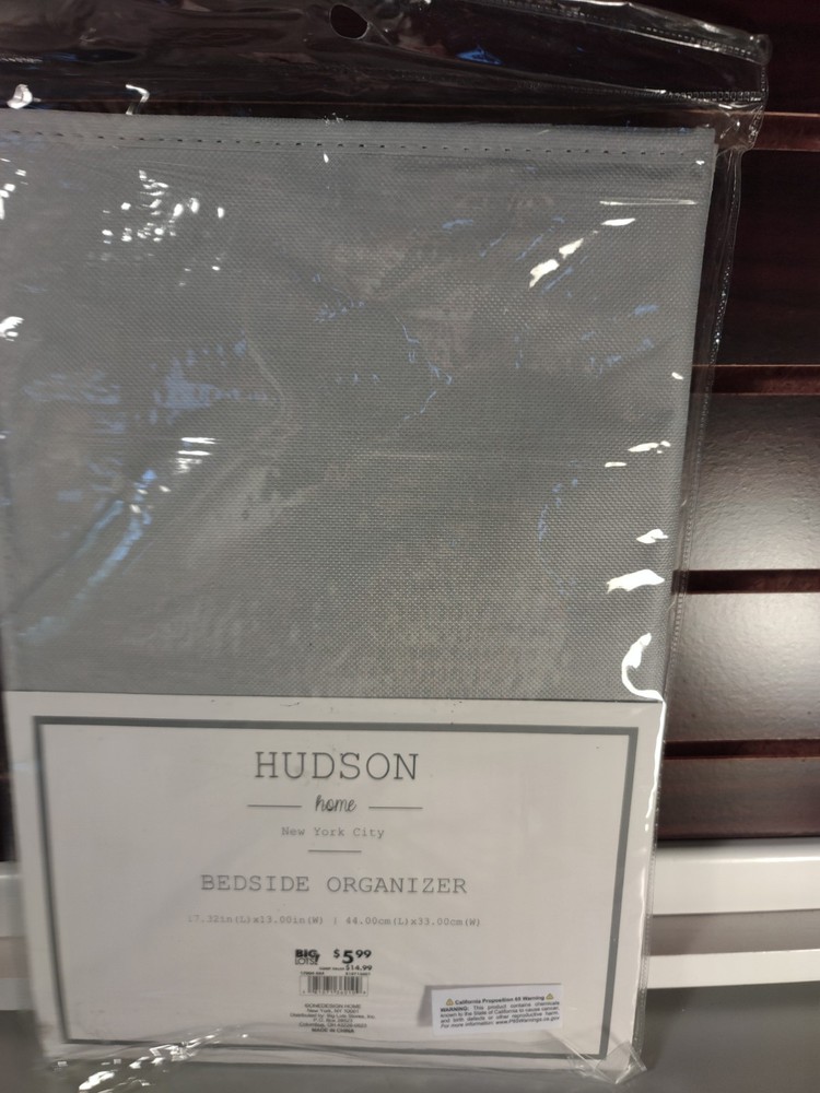 Hudson home 3 Compartment bedside organizer