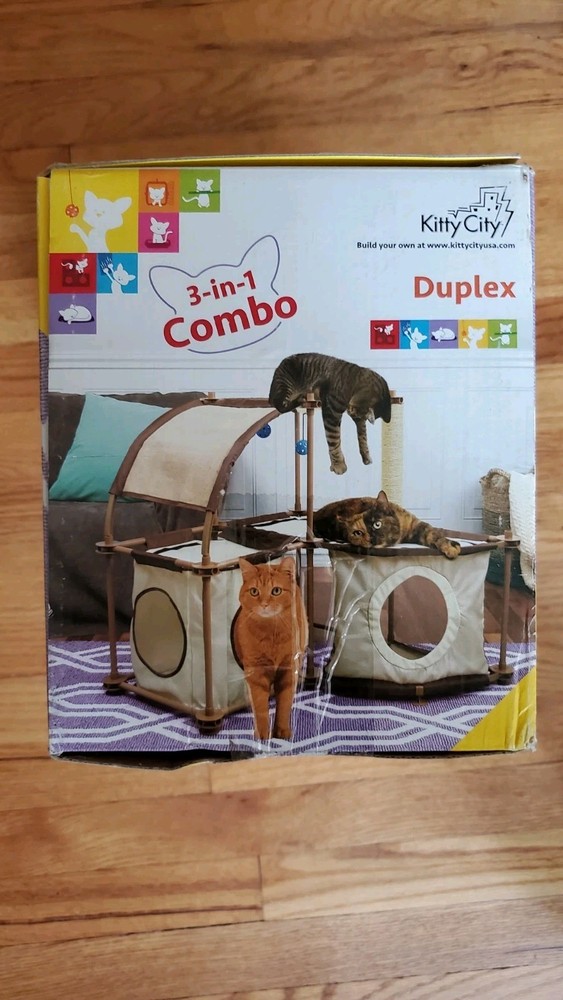 KittyCity Duplex 3-in-1 Combo