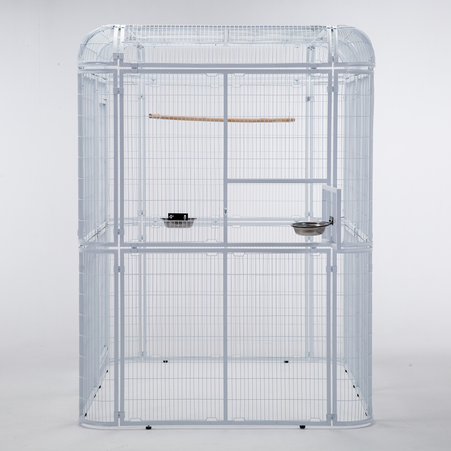 Large Metal Aviary Bird Cage Walk-in Parrot Macaw Flight Cage Finch Pet Supplies