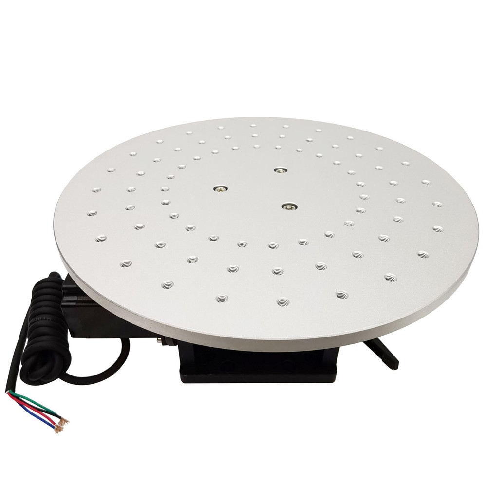 360° Electric Circular Rotating Work Table Laser Marking Specific Round Platform