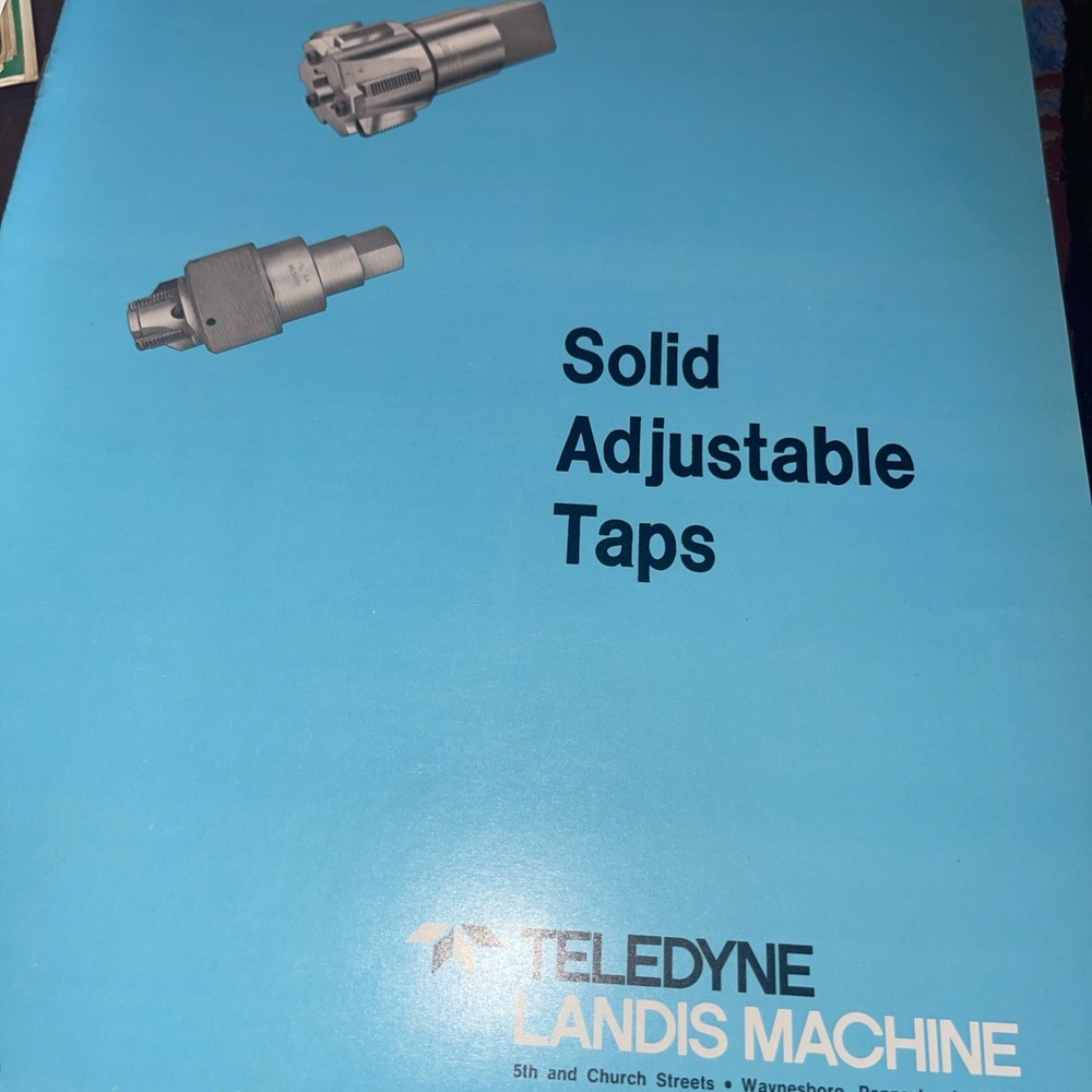 Teledyne Landis Bulletins, Assorted 14 issues