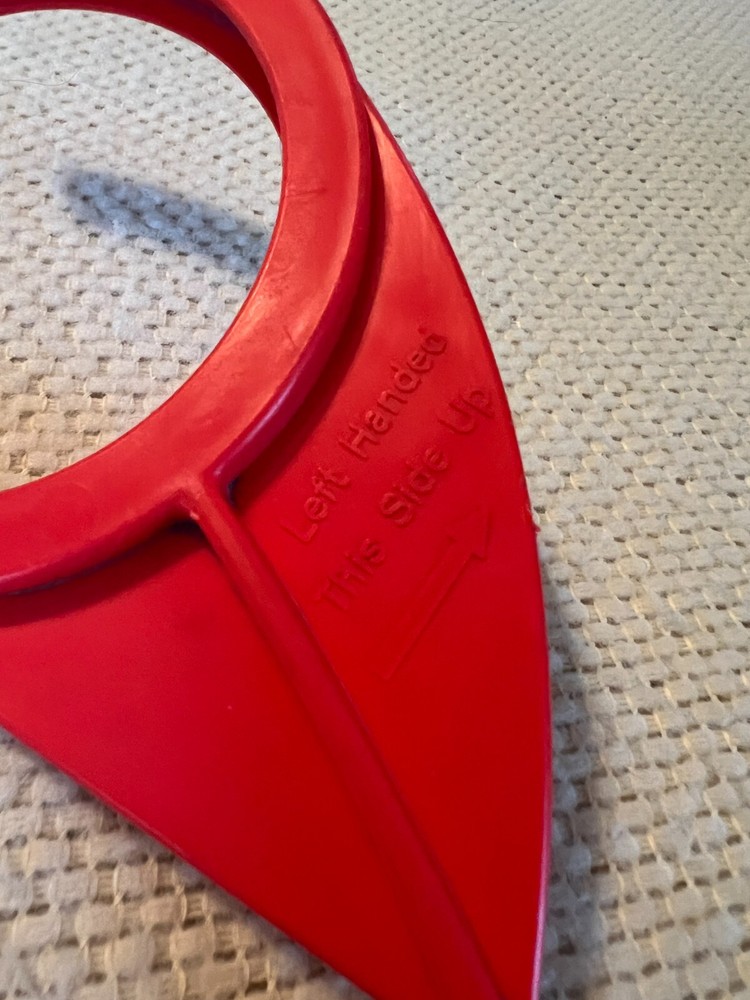 Red Plastic Clay Pigeon Thrower