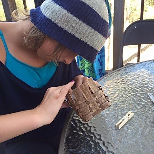 Beginner Coil Basket Kit - Complete Basket Weaving Kit Set, 6 Basket Making K...