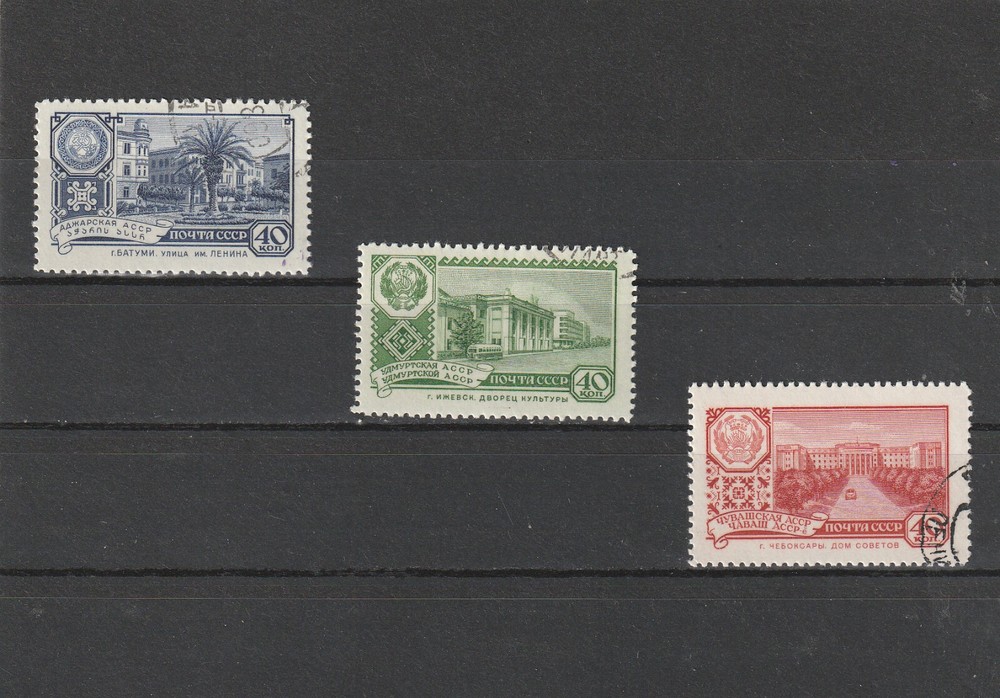 USSR Mi. No.2348-2349. 2351.- -----1960 K-65