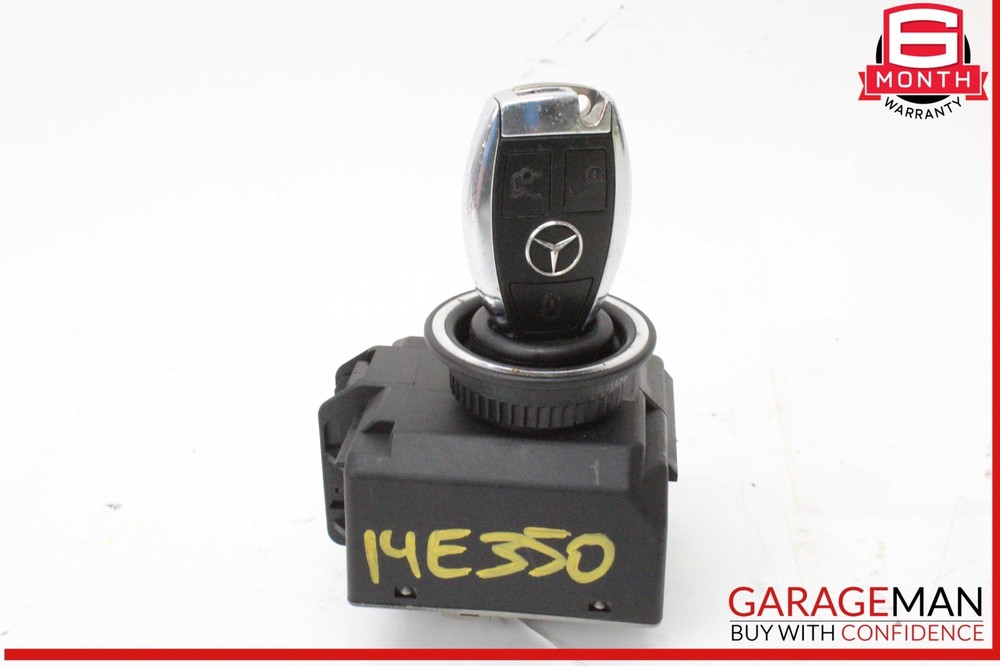 14-17 Mercedes W212 E350 E400 Ignition Switch Control Module w/ Key 2189053501
