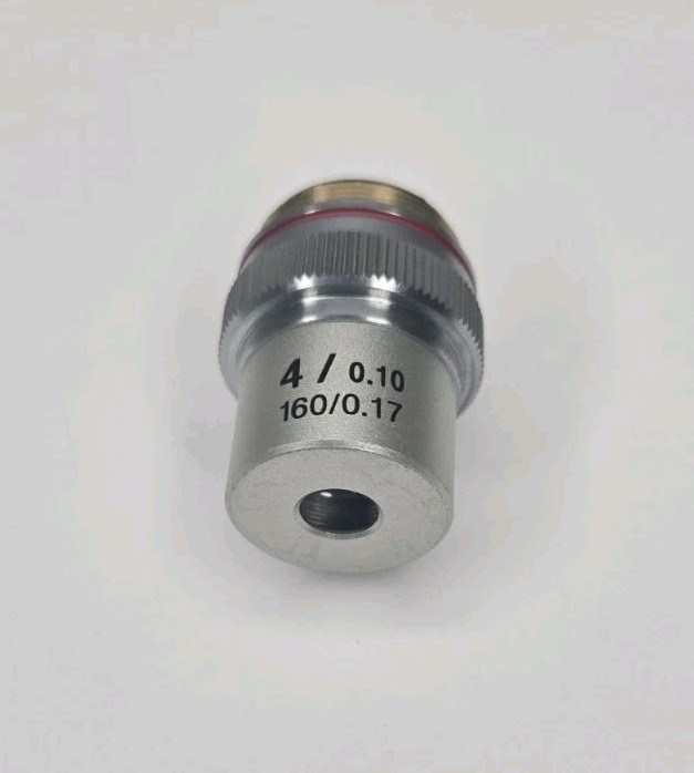 OMAX 4 / 0.10 160/0.17 MICROSCOPE OBJECTIVE