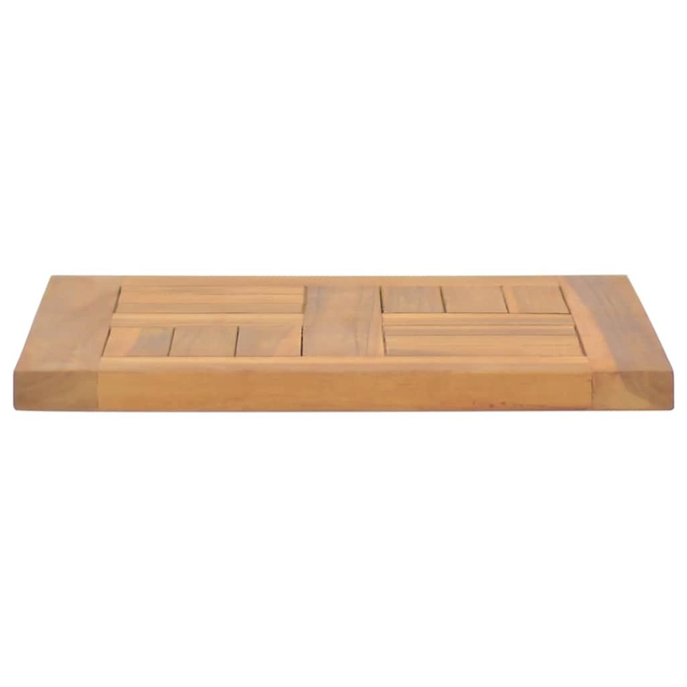 Square Table Top Dining Table Top for Home Kitchen Solid Wood Teak vidaXL