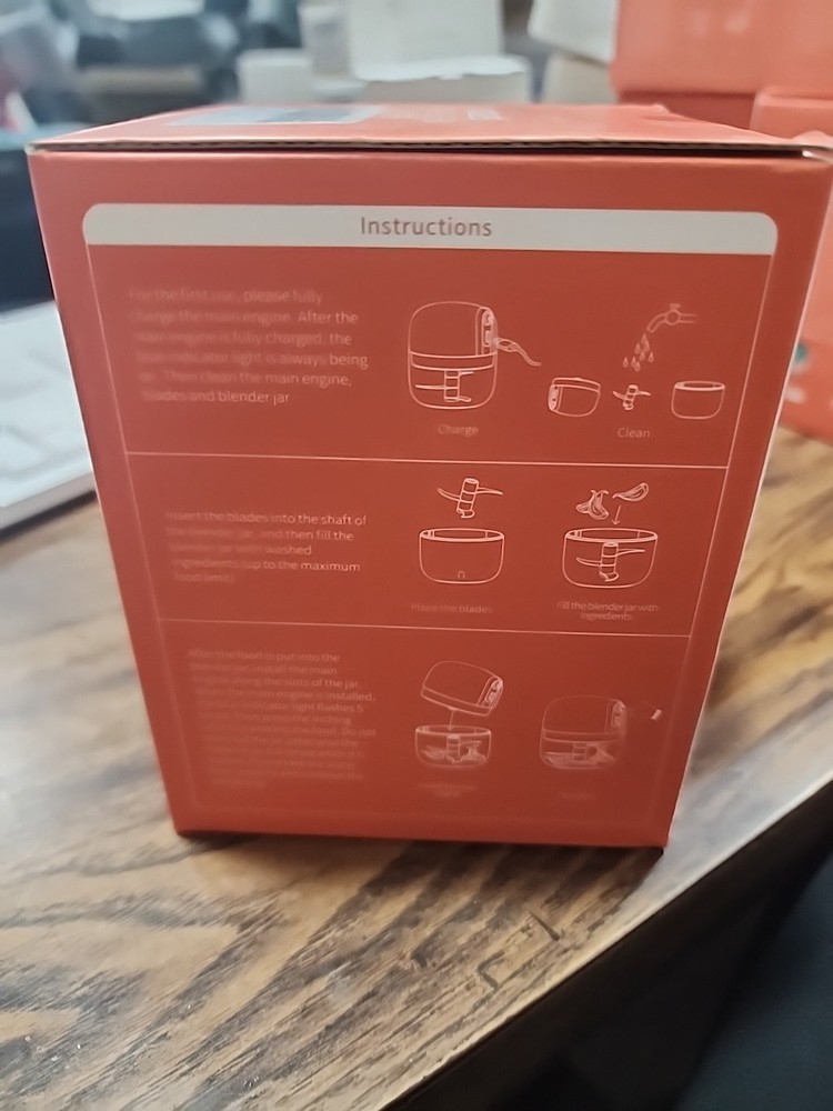 Cordless Portable Kitchen Chopper Rechargeable